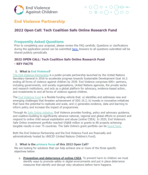 Frequently Asked Questions